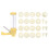 100 Pcs 4ml Star Dropper Plastic Pipettes for Cake Jam 1