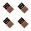 4 Sets DIY Sealing Wax Seal Stamp for Wedding Invitation 2