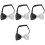 4pcs Rhinestone Bow Tie Pre-Tied Wedding Decor 5