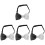 4pcs Rhinestone Bow Tie Pre-Tied Wedding Decor 4