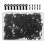 1 Set Photo Frame Backing Clip Iron Buckle Turn Button Accessory 1