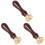 3 Sets Reusable Wax Seal Stamp with Wood Handle 4