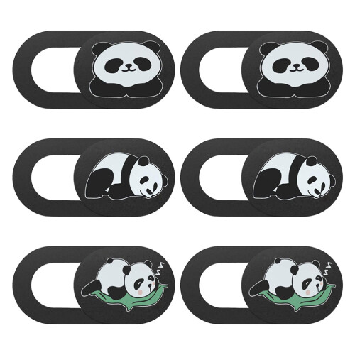 18 Pcs Webcam Cover Slide Pattern Anti-Peeping Camera Lid