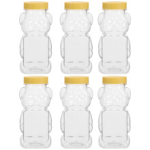 30 Pcs Bear Shape Honey Bottle Candy Storage Container