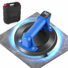 8-inch Electric Vacuum Suction Cup, Heavy Duty Glass Suction Cups Tile Suction Lifter
