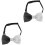 2pcs Rhinestone Bow Tie Pre-Tied Wedding Decorative Bow Tie 5