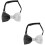 2pcs Rhinestone Bow Tie Pre-Tied Wedding Decorative Bow Tie 8