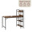 Vida Designs (Dark Brown) Brooklyn 3 Shelf Computer Desk Home Study Office 8