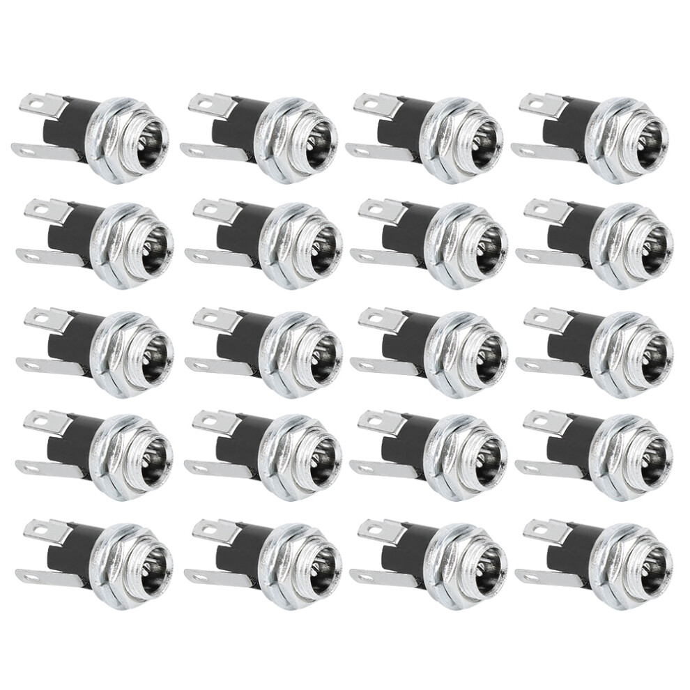 20Pcs DC Power Supply Female Jack Socket W/
