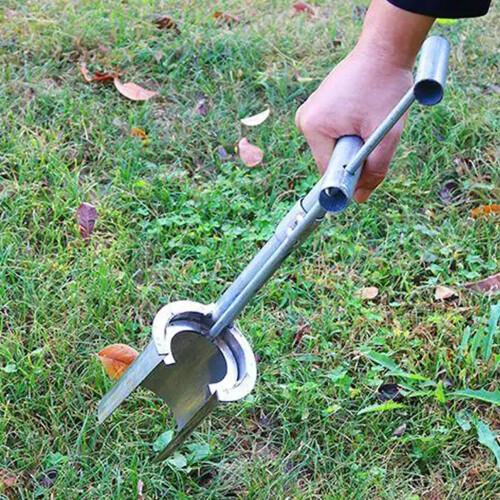 Plant and Fruit Tree Seedling Transplanter Handheld Digging Hoe for Garden Soil Sampling and Planting Tool 1