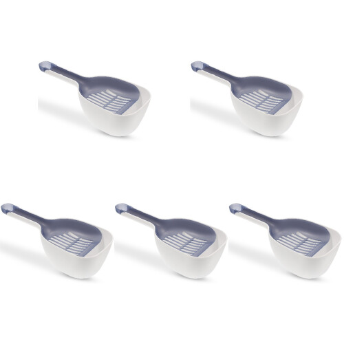 5 Sets Plastic Litter Scoop Cat 1