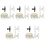 5 Sets Household Oxygen Diffuser Air Bubbler Aquarium 3