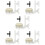 5 Sets Household Oxygen Diffuser Air Bubbler Aquarium 8
