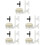 5 Sets Household Oxygen Diffuser Air Bubbler Aquarium 6
