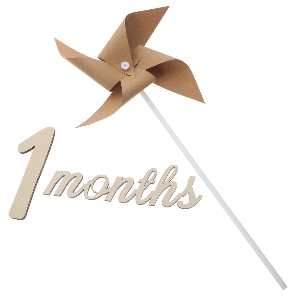3 Sets Newborn Baby Photo Props Windmill Photoshoot Inoomp