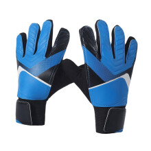 Goalkeeper Gloves Soccer Gloves for Kids Blue Size 6 with Strong Grip and Breathable Material for Football