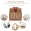 Wooden Desktop Calendar Decoration 8