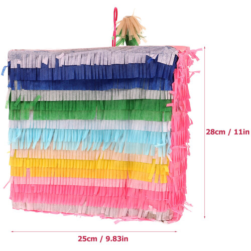 Cake Shaped Pinata Party Decoration Hanging Prop 1