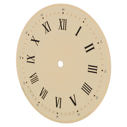 4pcs 6.8inch Wall Clock Dial Roman Numerals Round Replacement 1