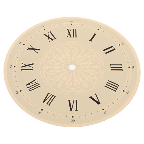 4pcs 6.8inch Wall Clock Dial Roman Numerals Round Replacement