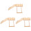 3 Sets Wear-Resistant Hamster Swing Chinchilla Cage Platform 2