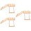 3 Sets Wear-Resistant Hamster Swing Chinchilla Cage Platform 7