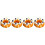 4pcs Fake Donut Cabinet Display Artificial Dessert Model 4