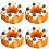 4pcs Fake Donut Cabinet Display Artificial Dessert Model 5