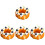 4pcs Fake Donut Cabinet Display Artificial Dessert Model 2
