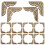 100pcs Iron Photo Album Corner Protectors 1