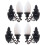 12 Pcs Simulated Wall Lamps Mini Luminous Sand Table DIY Materials 3
