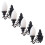 12 Pcs Simulated Wall Lamps Mini Luminous Sand Table DIY Materials 2