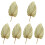 6 Pcs Natural Dried Cattail Leaf Palm Decor 6