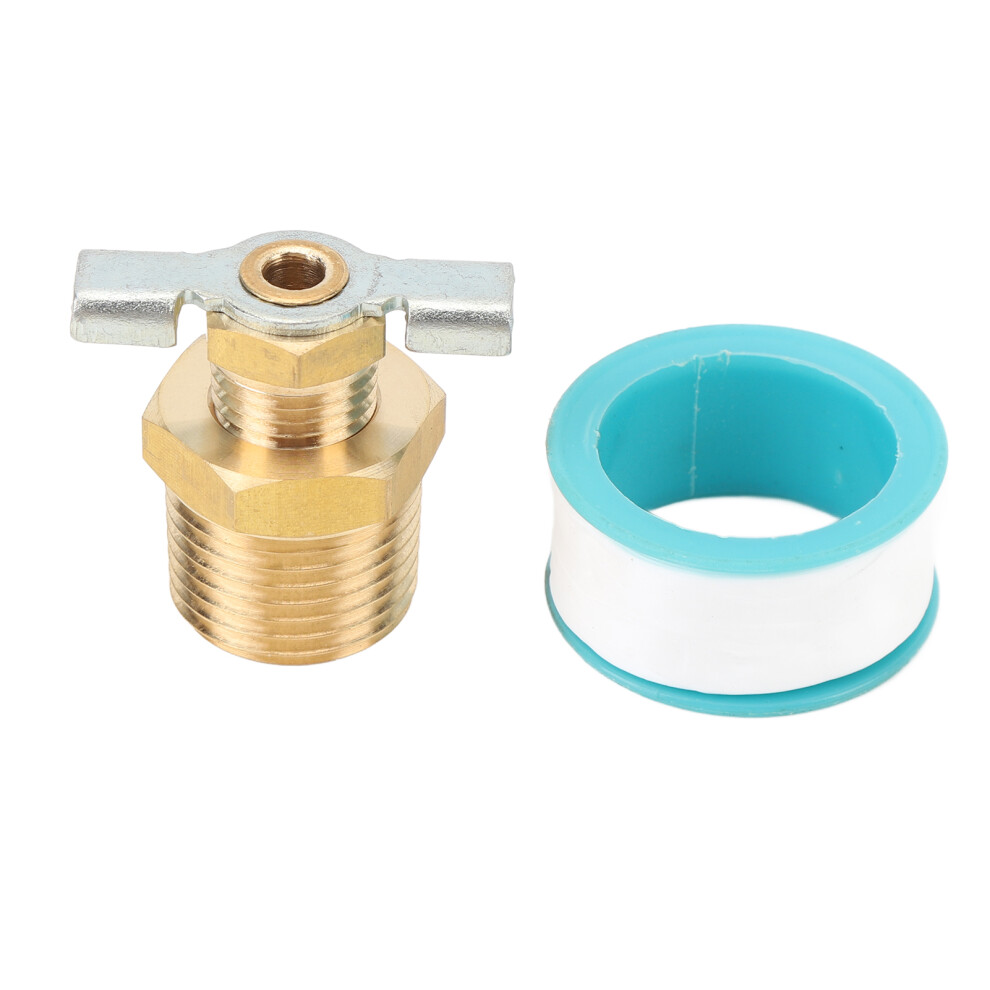 Rv Water Heater Drain Valve 1/2In Npt External 8320539931012