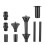 18 Pcs/set Fountain Spray Head Nozzle for Pump 9