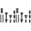 18 Pcs/set Fountain Spray Head Nozzle for Pump 2