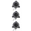 3pcs 12 LEDs Aquarium Light Submersible Underwater Lamp 8