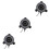 3pcs 12 LEDs Aquarium Light Submersible Underwater Lamp 5