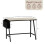 Vida Designs (Grey) Brooklyn Small Office Workstation Desk 8