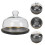 Cake Bread Storage Plate Food Serving Tray Fruit Dessert Plate 4