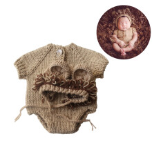 Newborn Knitted Photography Costume Suit
