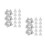100 Pcs Wedding Candy Boxes Party Favor Containers 5