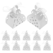 100 Pcs Wedding Candy Boxes Party Favor Containers