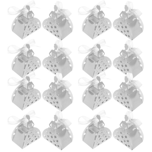 100 Pcs Wedding Candy Boxes Party Favor Containers 1
