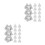 100 Pcs Wedding Candy Boxes Party Favor Containers 9