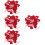 4 Sets Valentine Wedding Paper Confetti 9