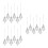 18 Pcs Stainless Steel Tea Infuser Strainer Brewing Gadget 8