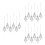 18 Pcs Stainless Steel Tea Infuser Strainer Brewing Gadget 6