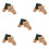 10 Pcs Cardboard Easel Backs Self-Adhesive for Frames 8