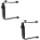 2pcs Metal L Bracket 1/4 Inch Screw Flash Light Holder 7